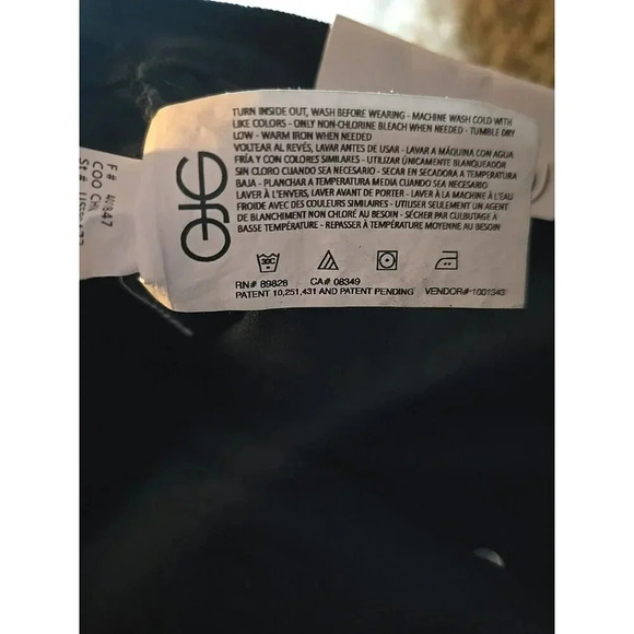 Sam Edelman CODIE Button Fly High Rise Wide Leg Ankle Crop Jeans Size 33 Black - Picture 11 of 11